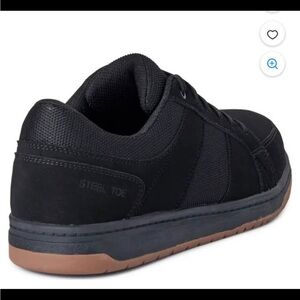 Men's Black Work Shoes